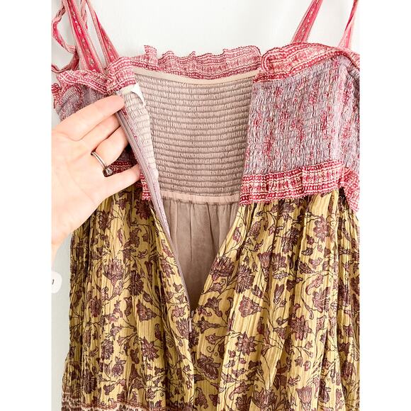 ZIMMERMANN | NWT | Juniper Floral Print Silk-Blend Tiered Maxi Dress | Sz 0 - Picture 11 of 14